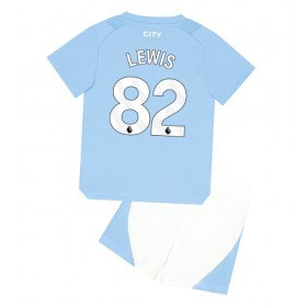 Manchester City Rico Lewis #82 Heimtrikot 2023-24 Kurzarm (+ kurze hosen)